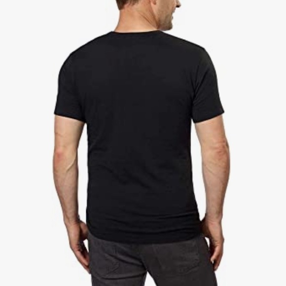 Calvin Klein V-Neck T-Shirt  3 pack cotton stretch XL Black - Picture 3 of 6